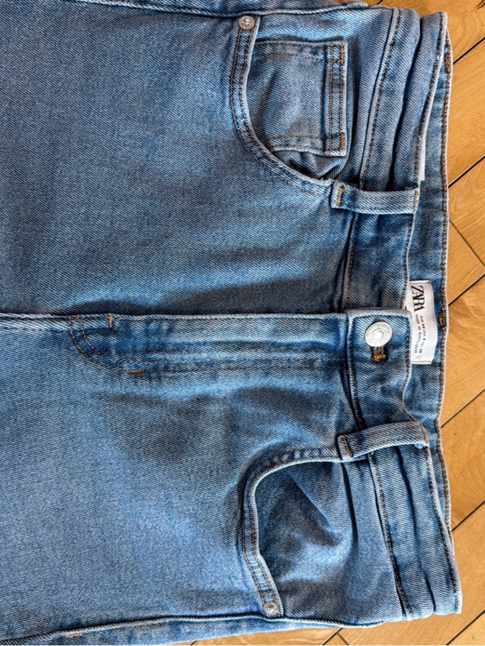 Zara Skinny Jeans - Light Blue Wash - Picture 4 of 6